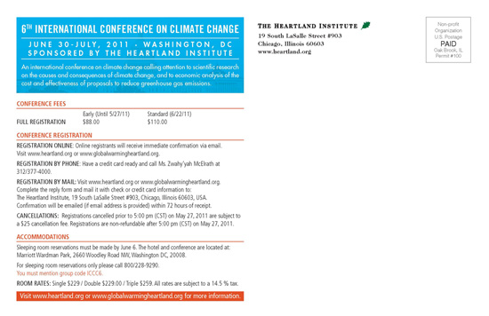 Heartland 6th International Climate Change Conference