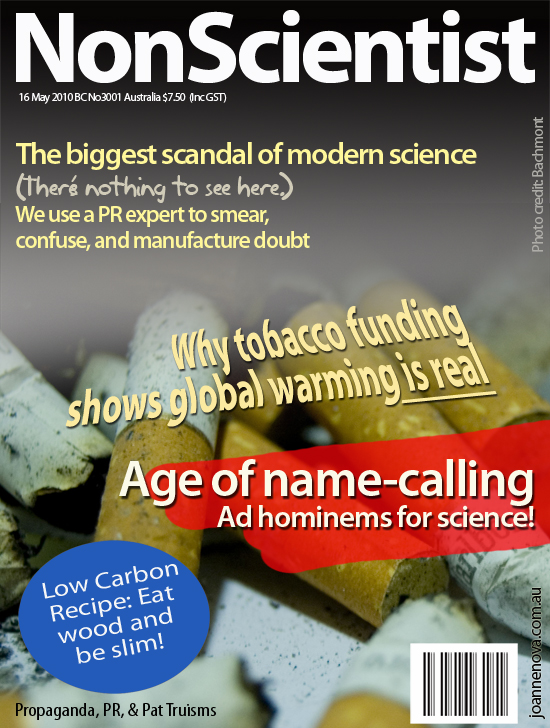 New Scientist Satirical Cover: Age of Deniers