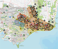 Fires Map Victoria