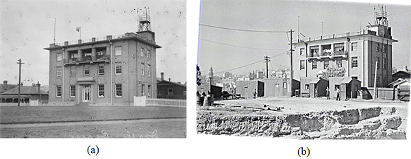 Sydney Observatory, Historical photo. Thermometer, Urban Heath Island Effect, Bureau of Meteorology.