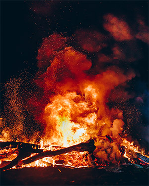 Photo Fire in Hay Australia