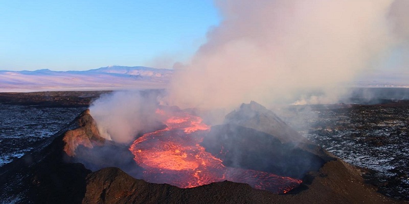 Iceland Volcano, photo.