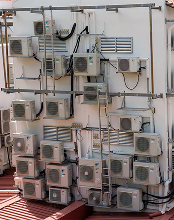 Air conditioners, Photo by Alexandre Lecocq on Unsplash