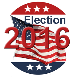 US election logo