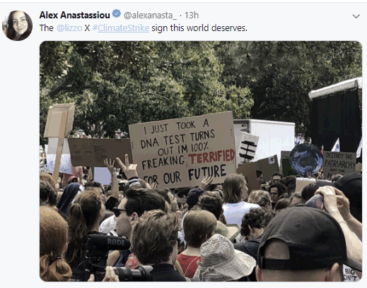 Greta Thunberg, saint.